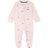 Lacoste Kids Footed Croco Print Langærmet Jumpsuit