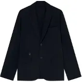 Armani Exchange A|X Armani Exchangetil mænd. XM002075AF22572UC001 Dekonstrueret sort blazer (42), Casual, Klassisk, Polyester