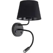 TK Lighting Læselampe væg MAJA BLACK 10081