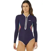 Rip Curl G-bomb 1.5 Mm Full Spring Langærmet Shorty Med Lynlås Foran Til Damer