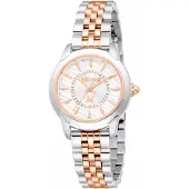 Just cavalli Dameur JC1L333M0065 Allegra Hvid/Rosaguldtonet stål