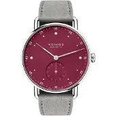 Nomos Glashütte Dameur N-1123 Metro Rød/Tekstil Ø33 mm