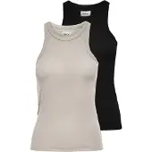 ONLY Overdel 'LINDSAY' beige / sort