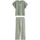 Next Pyjamas elfenben / lysegrøn