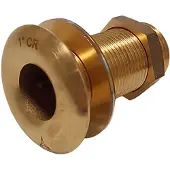 Maestrini 1´´ Messing Forkromet Skroggennemføring