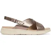 Caprice Sandal, metallic, made of Leather without heel, Size 39
