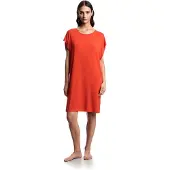 Emporio Armani Emporio Armanitil kvinder. EW002965_AF19024 Essential Studs koralfarvet natkjole (XL), Afslappet, Viscose, Korte ærmer
