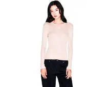 Armani Exchange A|X Armani Exchangetil kvinder. XW001874AF11957M4014 Smal V-trøje pink (XL), Casual, Klassisk, Viscose