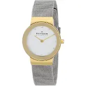 Skagen Dameur 358SGSCD Freja Hvid/Stål Ø27 mm
