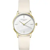 Rosefield Dameur RMBLG-R04 The Pearl Edit Hvid/Læder Ø36 mm