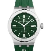 Maurice Lacroix Herreur AI6008-SS000-630-5 Aikon Grøn/Gummi Ø42 mm