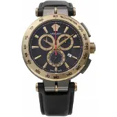 Versace Herreur VE6CA0323 Aion Sort/Læder Ø45 mm