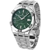 Maurice Lacroix Herreur AI6008-SS00F-630-D Aikon Grøn/Stål Ø42 mm
