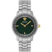 Versace Dameur VEUCA0424 V Icon Grøn/Stål Ø30 mm