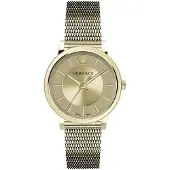 Versace Herreur VE5A00720 V Circle Guldfarvet/Gul guldtonet stål