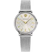 Versace Dameur VE8100519 V Circle Sølvfarvet/Stål Ø38 mm