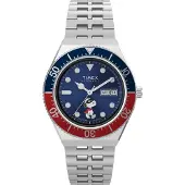 Timex TW2W49600 Marlin Peanuts Snoopy Flying Ace Sølvfarvet/Læder