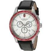 Victorinox Herreur 241819 Alliance Sølvfarvet/Læder Ø44 mm