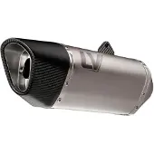 Leovince Lv-14 R Titanium Kawasaki Klz 1000 Abs 19-24 Homologeret Lyddæmper