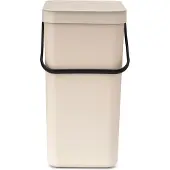 Brabantia Affaldsspand Sort & Go 16L Soft Beige
