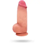 Sustainable Pleasure Realistic Chubby Silicone Dildo 21 cm
