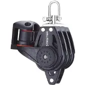 Tersma Trippelblok Med Hundsvot Og Klampe 40 Mm