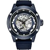 Stührling Original Herreur 4034.2 Grandiose Skeletskåret/Gummi Ø50