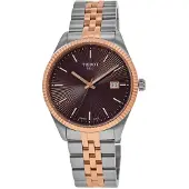 Tissot Herreur T156.410.22.291.01 Ballade Brun/Rosaguldtonet stål