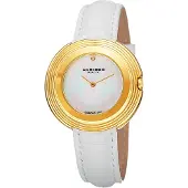 Akribos XXIV Dameur AK876WTG Hvid/Læder Ø36 mm