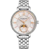 Stührling Original Dameur 4038.1 Horizon Hvid/Stål Ø36 mm