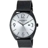 Akribos XXIV Herreur AK1026BK Sølvfarvet/Stål Ø48 mm