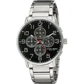 Akribos XXIV Herreur AK810SSB Sort/Stål Ø42 mm