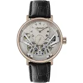 Ingersoll Herreur I13101 Sølvfarvet/Læder Ø46 mm