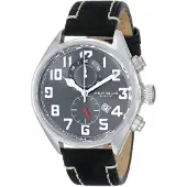 Akribos XXIV Herreur AK706SSB Essential Grå/Læder Ø46 mm