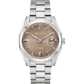 Bulova Herreur 96B470 Surveyor Brun/Stål Ø39 mm