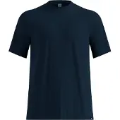 Odlo - Trail running tøj - Cubic Light Tee M Dark Sapphire til Unisex - Størrelse L - Flåde