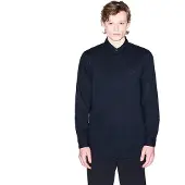 Armani Exchange A|X Armani Exchangetil mænd. XM002319AF24533UB101 Skjorte i bomuld (M), Casual, Klassisk, Lange ærmer, Blå