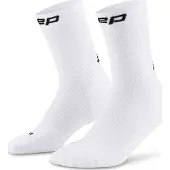 Cep Core Run Socks Mid Cut 5.0, løbestrømper, herre, hvid