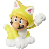 Nintendo World of 91424 2.5 " Cat Mario Action Figur