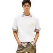 Tommy Hilfiger Bluser & t-shirts '90S' dueblå / gul / hvid