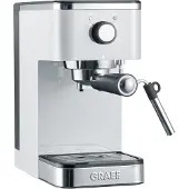 Graef Young ES401 - Kaffemaskine med mælkeskummer - 15 bar - hvid