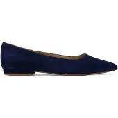 Ralph Lauren Ballerinasko 'LONDYN-FLATS-BALLET' navy