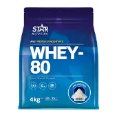 Star Nutrition Whey-80 Valleprotein 4 kg