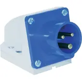 Pce CEE apparatindtag væg 3P 16A 230V