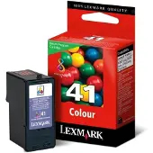 Lexmark Blækpatron 3-i-én farve No 41, Return