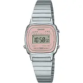 Casio Dameur LA670WEA-4A2EF Vintage Mini Rosa/Stål Ø24.6 mm
