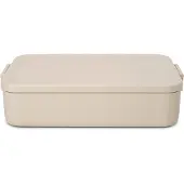 Brabantia 241345, Frokostbeholder, Voksen/barn, Beige, Plast, Monokromatisk, Rektangulær