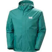 Helly Hansen Seven J, regnjakke, herre, grøn