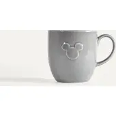 Fyrklövern Mickey Mouse Iconic krus 35 cl 4-pak, Perlegrå