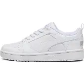 Puma Rebound V6 Low Sneakers Youth, Shoes, White/Cool Light Gray, 37